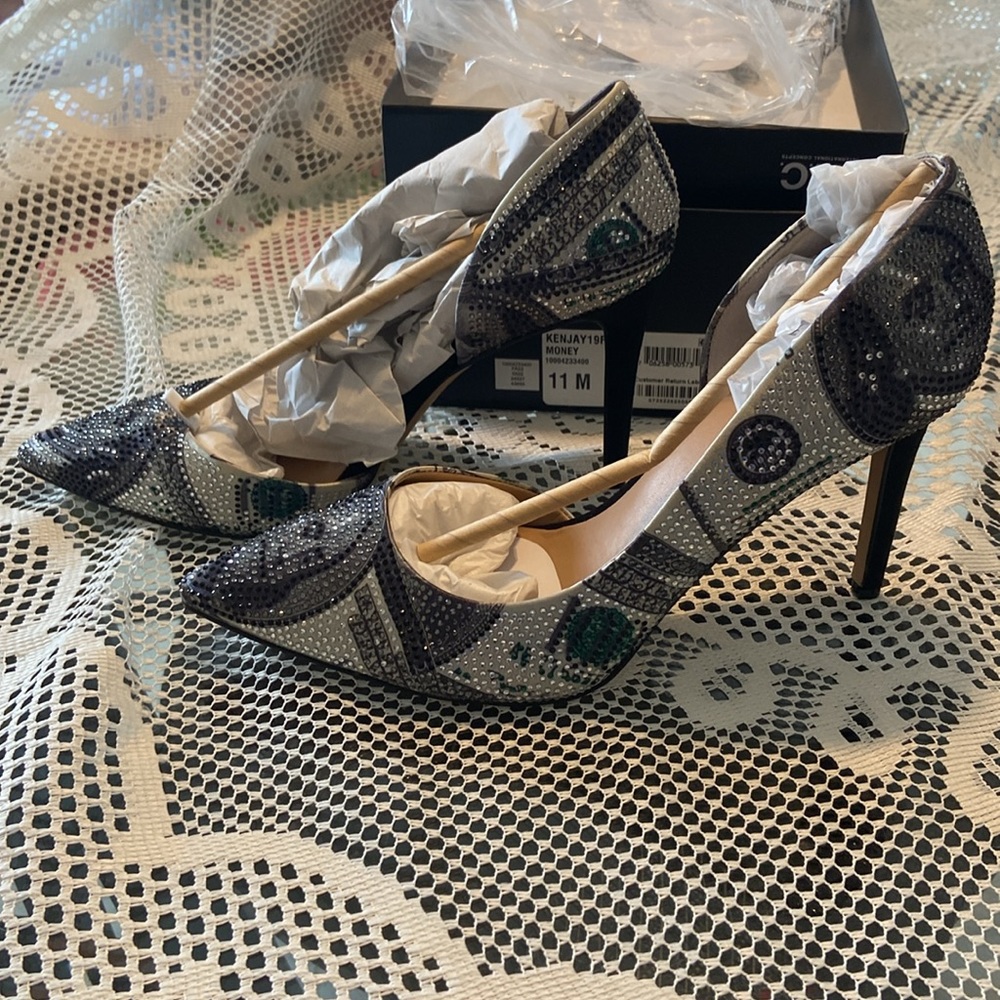It’s All About the Benjamin’s Size 11 Money Heels
